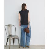 ワンポイントロゴ刺繍タンクトップ | ad thie | 詳細画像21 