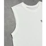 ワンポイントロゴ刺繍タンクトップ | ad thie | 詳細画像37 