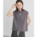 【2025SS新作】ロゴ刺繍フレンチスリーブTシャツ | ad thie | 詳細画像17