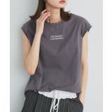 【2025SS新作】ロゴ刺繍フレンチスリーブTシャツ | ad thie | 詳細画像18