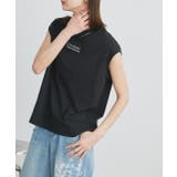 【2025SS新作】ロゴ刺繍フレンチスリーブTシャツ | ad thie | 詳細画像27