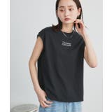 【2025SS新作】ロゴ刺繍フレンチスリーブTシャツ | ad thie | 詳細画像28