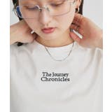 【2025SS新作】ロゴ刺繍フレンチスリーブTシャツ | ad thie | 詳細画像7