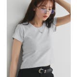 リンガーデザイン フライスコンパクトTシャツ | ad thie | 詳細画像26 