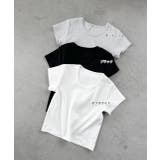リンガーデザイン フライスコンパクトTシャツ | ad thie | 詳細画像49 