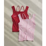 2wayネックスクエアホルターリブタンクトップ | ad thie | 詳細画像81 