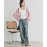 スクエアネックレースリブタンクトップ | ad thie | 詳細画像17 