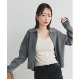 スクエアネックレースリブタンクトップ | ad thie | 詳細画像38 