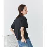 フラワーモチーフコード刺繍Tシャツ | ad thie | 詳細画像21 