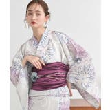 3点セット 花火柄セパレート2WAY浴衣セット | ad thie | 詳細画像15