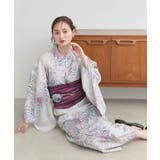 3点セット 花火柄セパレート2WAY浴衣セット | ad thie | 詳細画像17