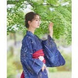 3点セット 花火柄セパレート2WAY浴衣セット | ad thie | 詳細画像23
