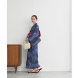 3点セット 花火柄セパレート2WAY浴衣セット | ad thie | 詳細画像26