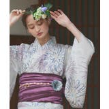 3点セット 花火柄セパレート2WAY浴衣セット | ad thie | 詳細画像9