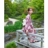 3点セット 菊柄セパレート2WAY浴衣セット | ad thie | 詳細画像12 