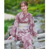 3点セット 菊柄セパレート2WAY浴衣セット | ad thie | 詳細画像16 