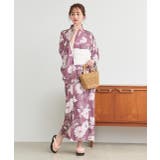 3点セット 菊柄セパレート2WAY浴衣セット | ad thie | 詳細画像17 