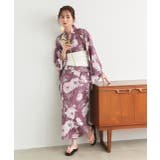 3点セット 菊柄セパレート2WAY浴衣セット | ad thie | 詳細画像24 