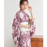 3点セット 菊柄セパレート2WAY浴衣セット | ad thie | 詳細画像28 