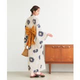 3点セット 菊柄セパレート2WAY浴衣セット | ad thie | 詳細画像40 