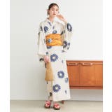 3点セット 菊柄セパレート2WAY浴衣セット | ad thie | 詳細画像41 