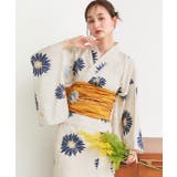 3点セット 菊柄セパレート2WAY浴衣セット | ad thie | 詳細画像42 