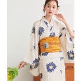 3点セット 菊柄セパレート2WAY浴衣セット | ad thie | 詳細画像44 