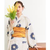 3点セット 菊柄セパレート2WAY浴衣セット | ad thie | 詳細画像46 