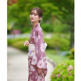 3点セット 菊柄セパレート2WAY浴衣セット | ad thie | 詳細画像5 