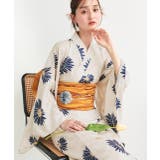 3点セット 菊柄セパレート2WAY浴衣セット | ad thie | 詳細画像50 