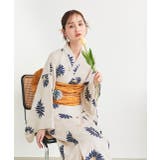 3点セット 菊柄セパレート2WAY浴衣セット | ad thie | 詳細画像51 