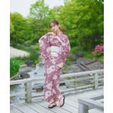 3点セット 菊柄セパレート2WAY浴衣セット | ad thie | 詳細画像7 