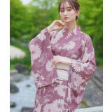 3点セット 菊柄セパレート2WAY浴衣セット | ad thie | 詳細画像9 