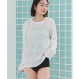 ジャガードペプラムキャミソール スイムウェア | ad thie | 詳細画像33