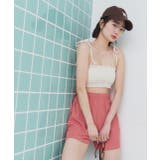 シャーリングリボンキャミソール スイムウェア | ad thie | 詳細画像58