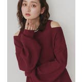 フェイクレイヤードデザイン ワッフルプルオーバー | ad thie | 詳細画像12 