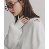 フェイクレイヤードデザイン ワッフルプルオーバー | ad thie | 詳細画像18 