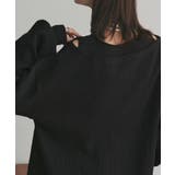 フェイクレイヤードデザイン ワッフルプルオーバー | ad thie | 詳細画像29 