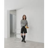 フェイクレイヤードデザイン ワッフルプルオーバー | ad thie | 詳細画像3 