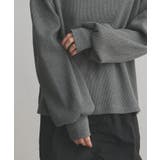 フェイクレイヤードデザイン ワッフルプルオーバー | ad thie | 詳細画像34 