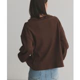 フェイクレイヤードデザイン ワッフルプルオーバー | ad thie | 詳細画像42 