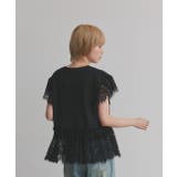 ヘムスリーブレースデザイントップス | ad thie | 詳細画像17 