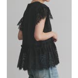 ヘムスリーブレースデザイントップス | ad thie | 詳細画像18 