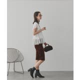 ヘムスリーブレースデザイントップス | ad thie | 詳細画像3 