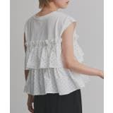 ポルカドットティアードフリルトップス | ad thie | 詳細画像12 