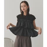 ポルカドットティアードフリルトップス | ad thie | 詳細画像17 