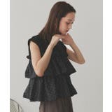 ポルカドットティアードフリルトップス | ad thie | 詳細画像20 