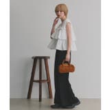 ポルカドットティアードフリルトップス | ad thie | 詳細画像8 