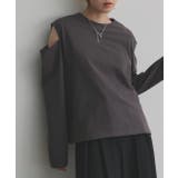 【2025AW新作】ショルダーカットアウトロングスリーブTシャツ | ad thie | 詳細画像13