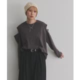 【2025AW新作】ショルダーカットアウトロングスリーブTシャツ | ad thie | 詳細画像15